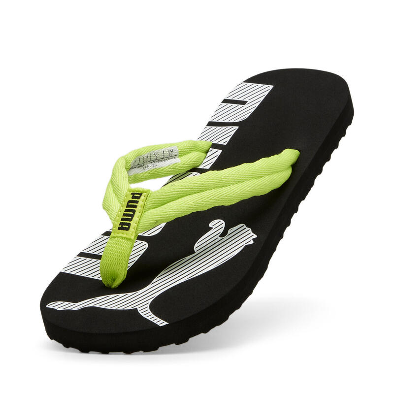 Epic Flip v2 sandalen voor kinderen PUMA Lime Pow Black White Green