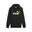 Sweat à capuche Essentials+ Two-Tone Big Logo Homme PUMA Black Lime Sheen