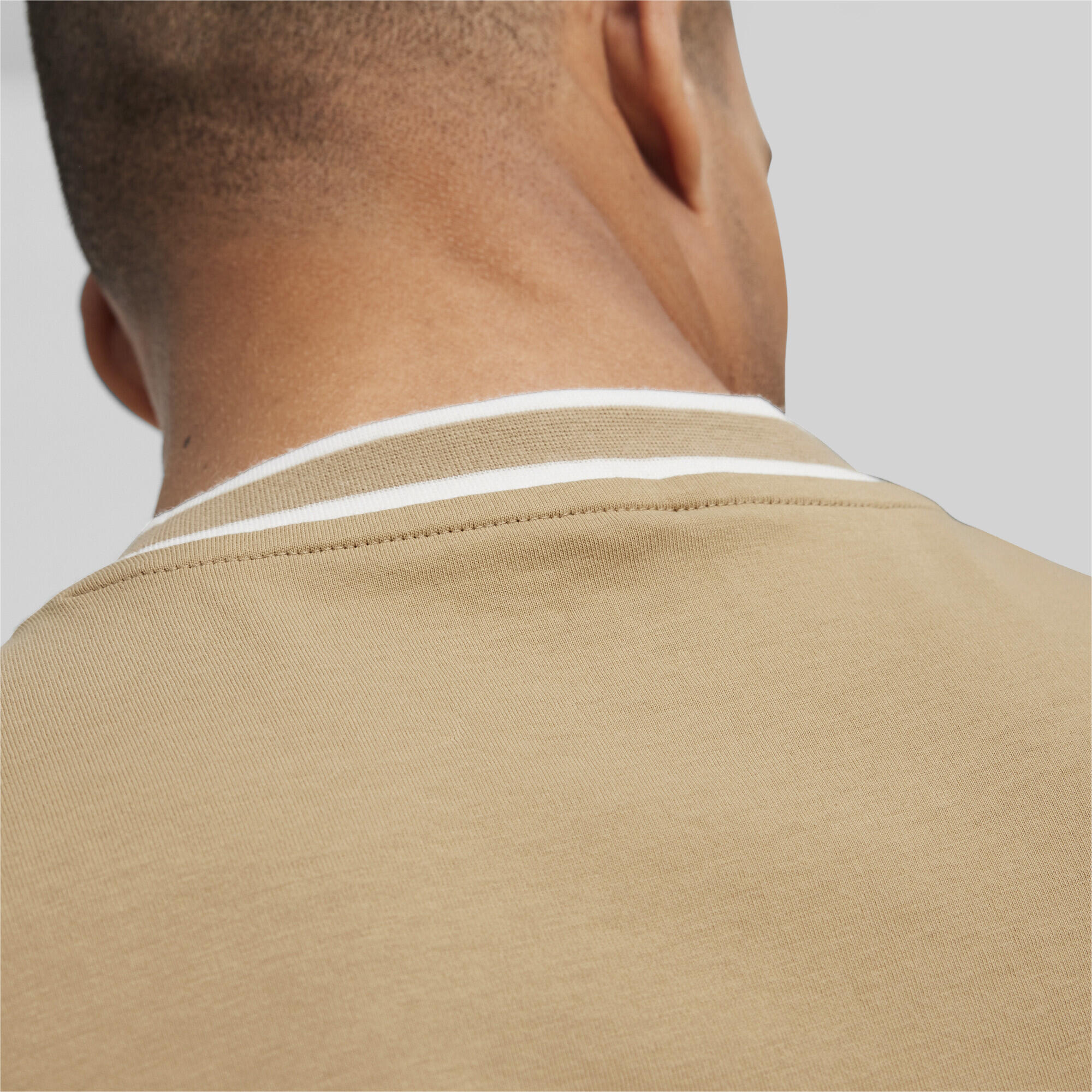 PUMA SQUAD Graphic T-shirt voor heren PUMA Prairie Tan Beige 4/6