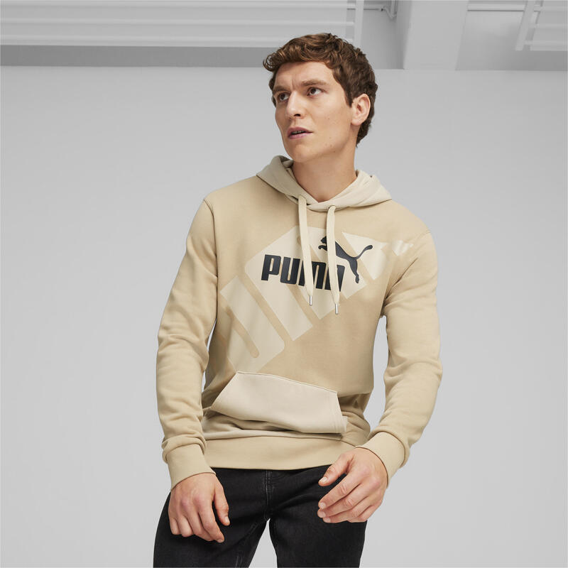 Felpa con cappuccio grafica PUMA POWER da uomo PUMA