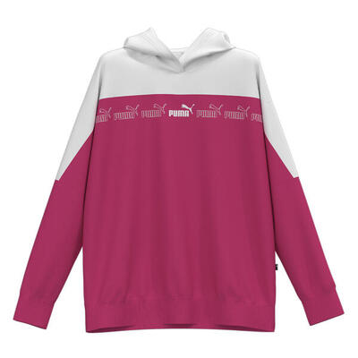 Felpa con cappuccio Around the Block da donna PUMA Garnet Rose Pink