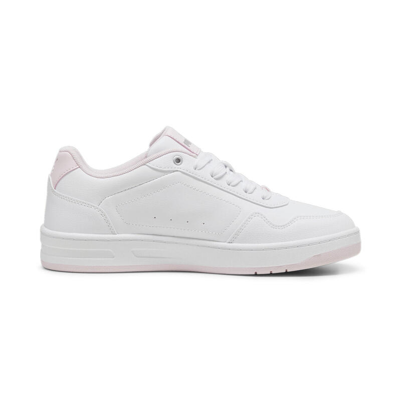 Court Classy Sneakers Damen PUMA White Whisp Of Pink Silver Gray