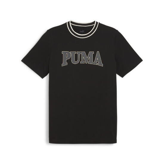 Męska koszulka z nadrukiem PUMA SQUAD PUMA Black