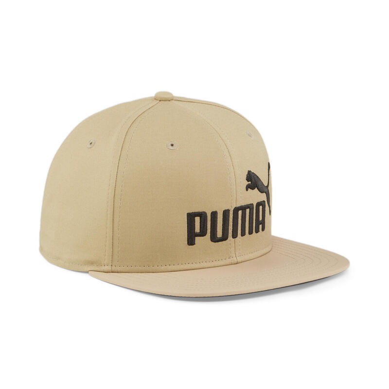 Essentials Cap mit flachem Schirm Erwachsene PUMA Prairie Tan Black Beige