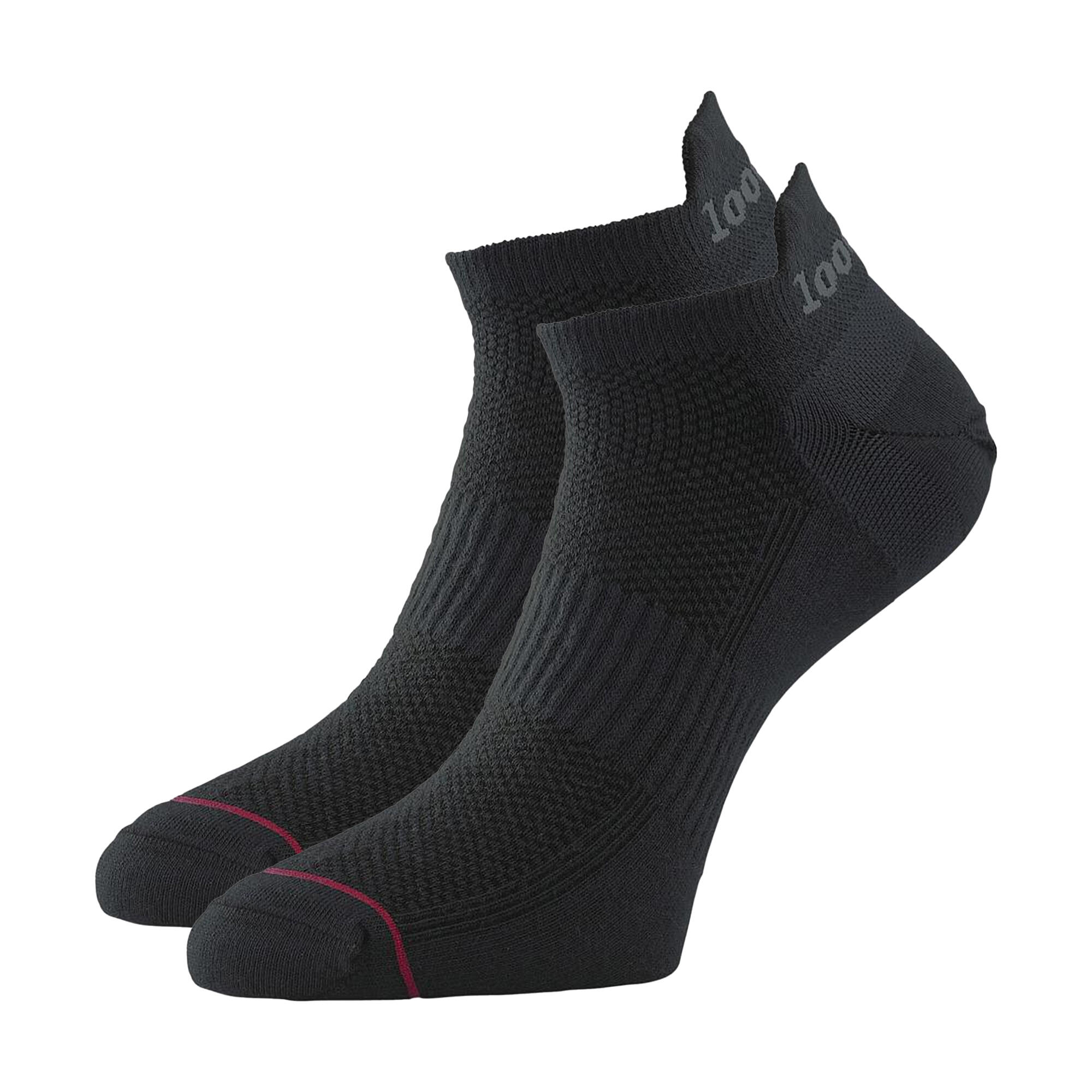Womens/Ladies Ultimate Liner Socks (Black) 2/3