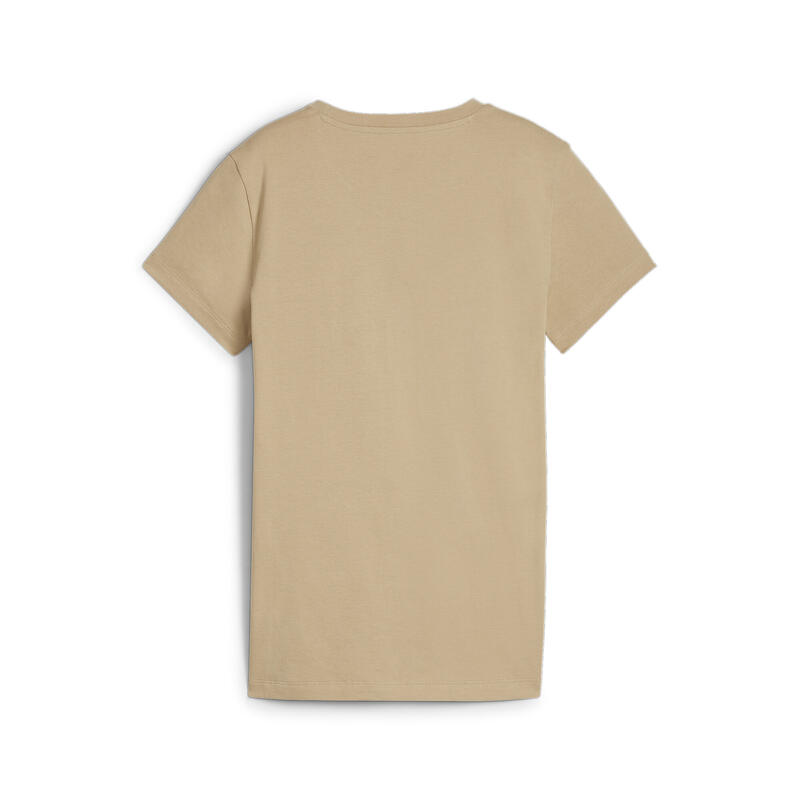 ESS+ ANIMAL Graphic T-Shirt Damen PUMA Prairie Tan Beige