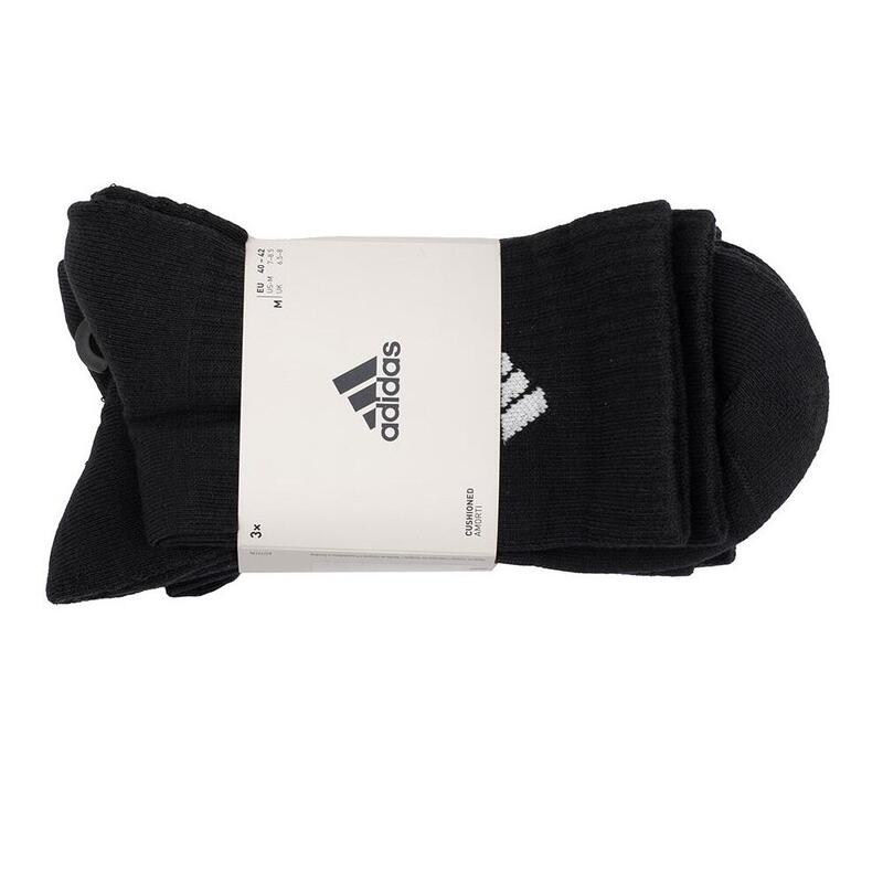 Chaussettes Unisexe Paquet de 3-Cushioned Crew
