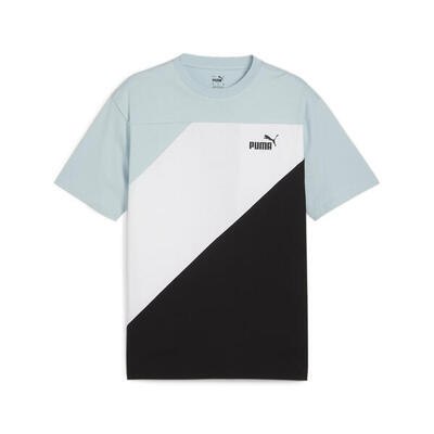 Puma power colorblock t-shirt voor heren puma