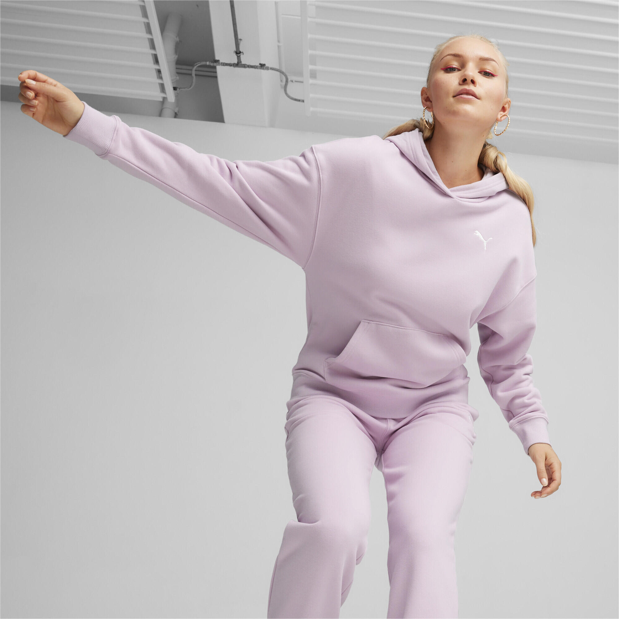 Ch ndal Loungewear Mujer PUMA Grape Mist Purple Decathlon
