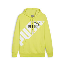 Hoodie PUMA POWER PUMA Lime Sheen Green