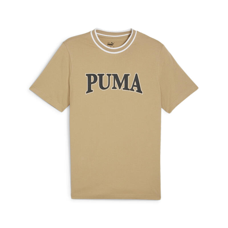 T-shirt grafica PUMA SQUAD da uomo PUMA Prairie Tan Beige