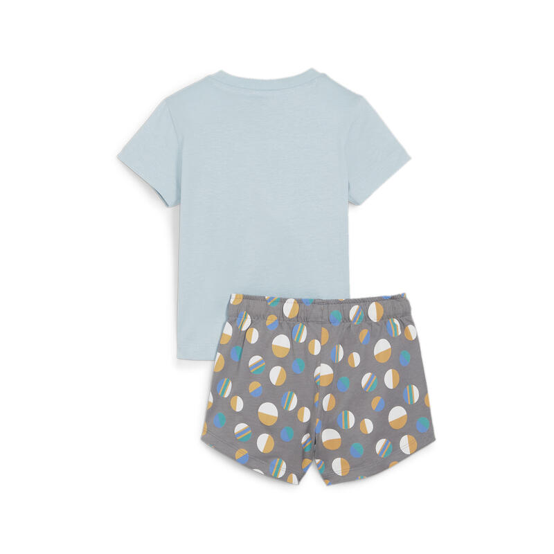 ESS+ Summer Camp set voor baby's en peuters PUMA Turquoise Surf Blue