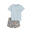 ESS+ Summer Camp set voor baby's en peuters PUMA Turquoise Surf Blue