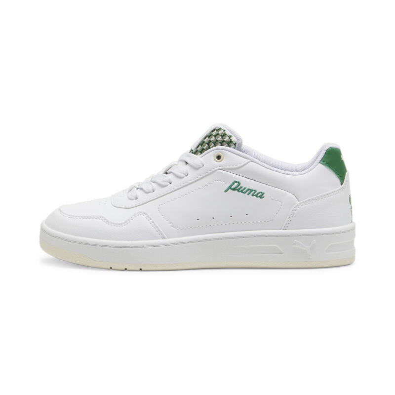 Tenis Mujer Court Classy Blossom PUMA White Archive Green