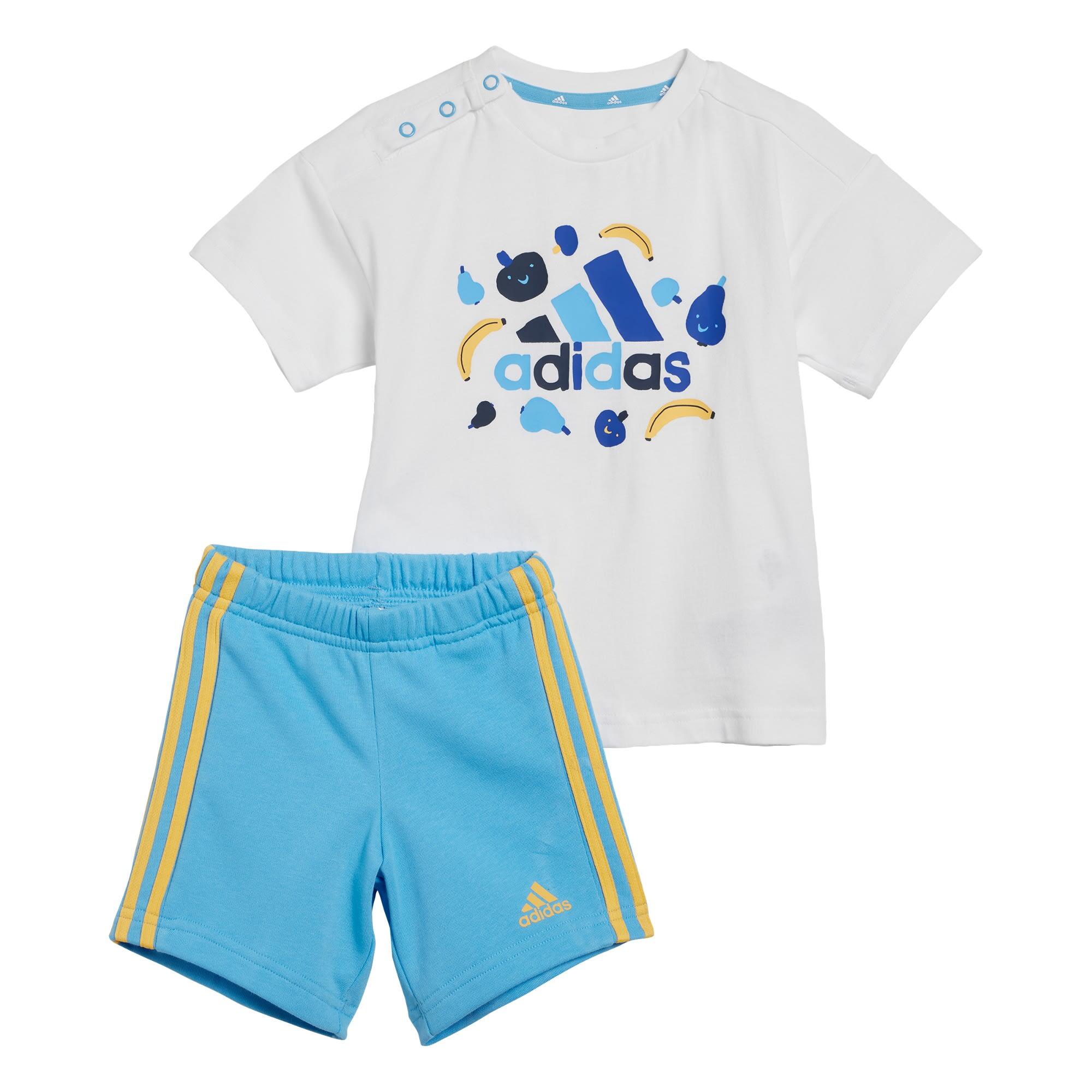 ADIDAS Essentials Allover Print Tee Set Kids