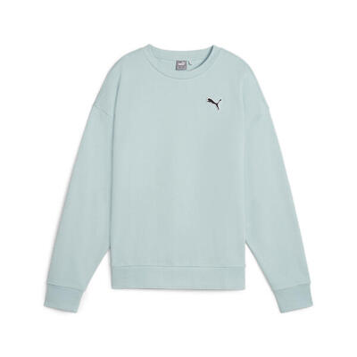 Better essentials sweatshirt voor dames puma turquoise surf blue