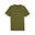 Essentials T-shirt met klein logo voor heren PUMA Olive Green