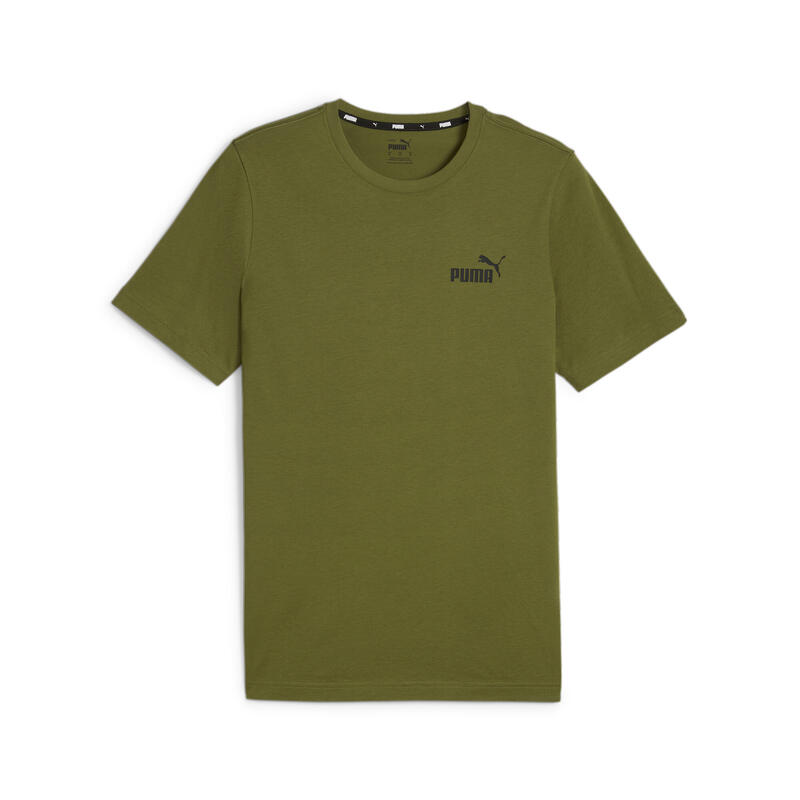 T-shirt Essentials Small Logo da uomo PUMA Olive Green