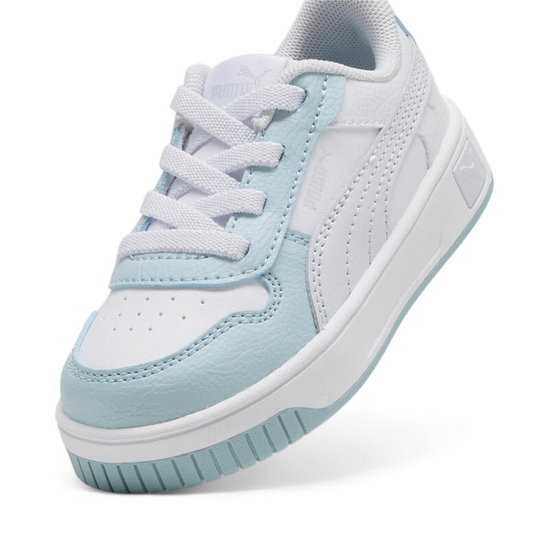 Baskets Carina Street Bébé PUMA White Silver Mist Gray