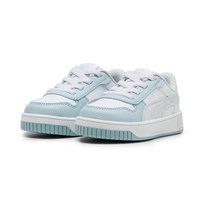 Carina Street kisgyermek cipők PUMA White Silver Mist Gray