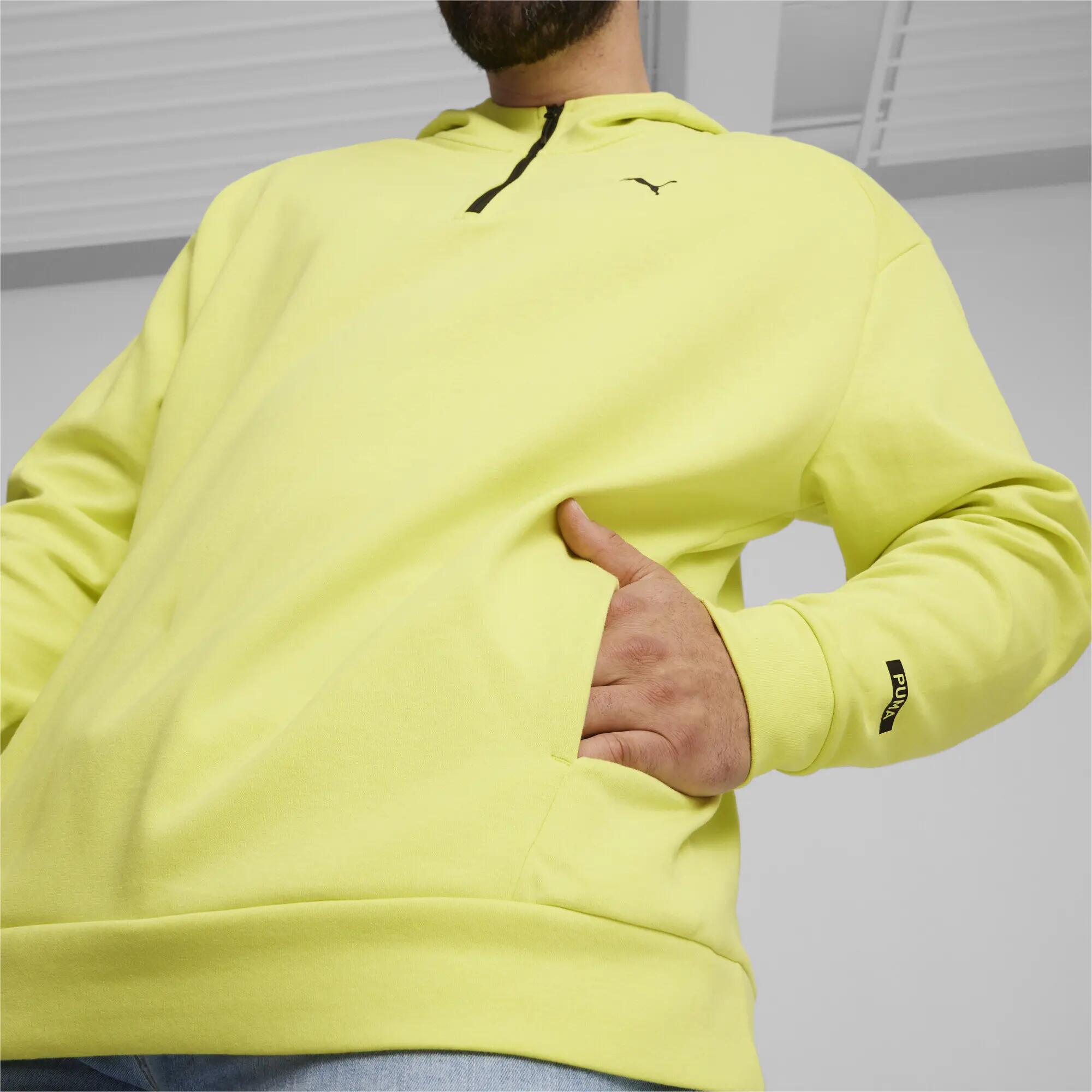 Veste à demi-zip RAD/CAL PUMA Lime Sheen Green 5/6