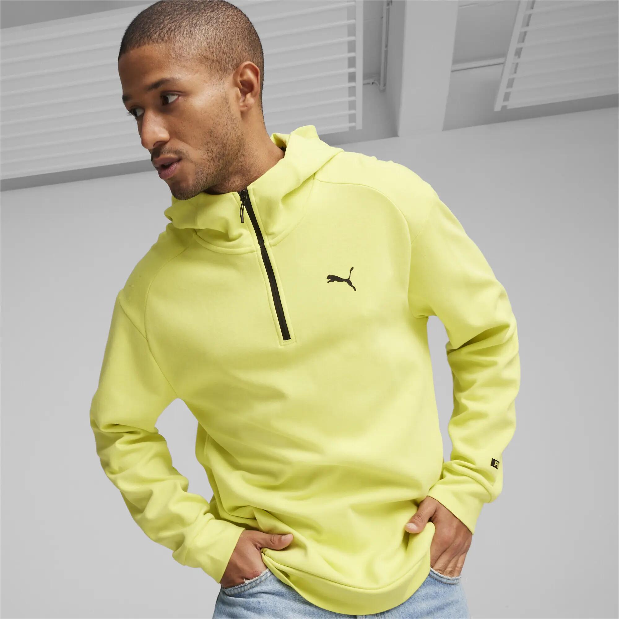 Veste à demi-zip RAD/CAL PUMA Lime Sheen Green 3/6
