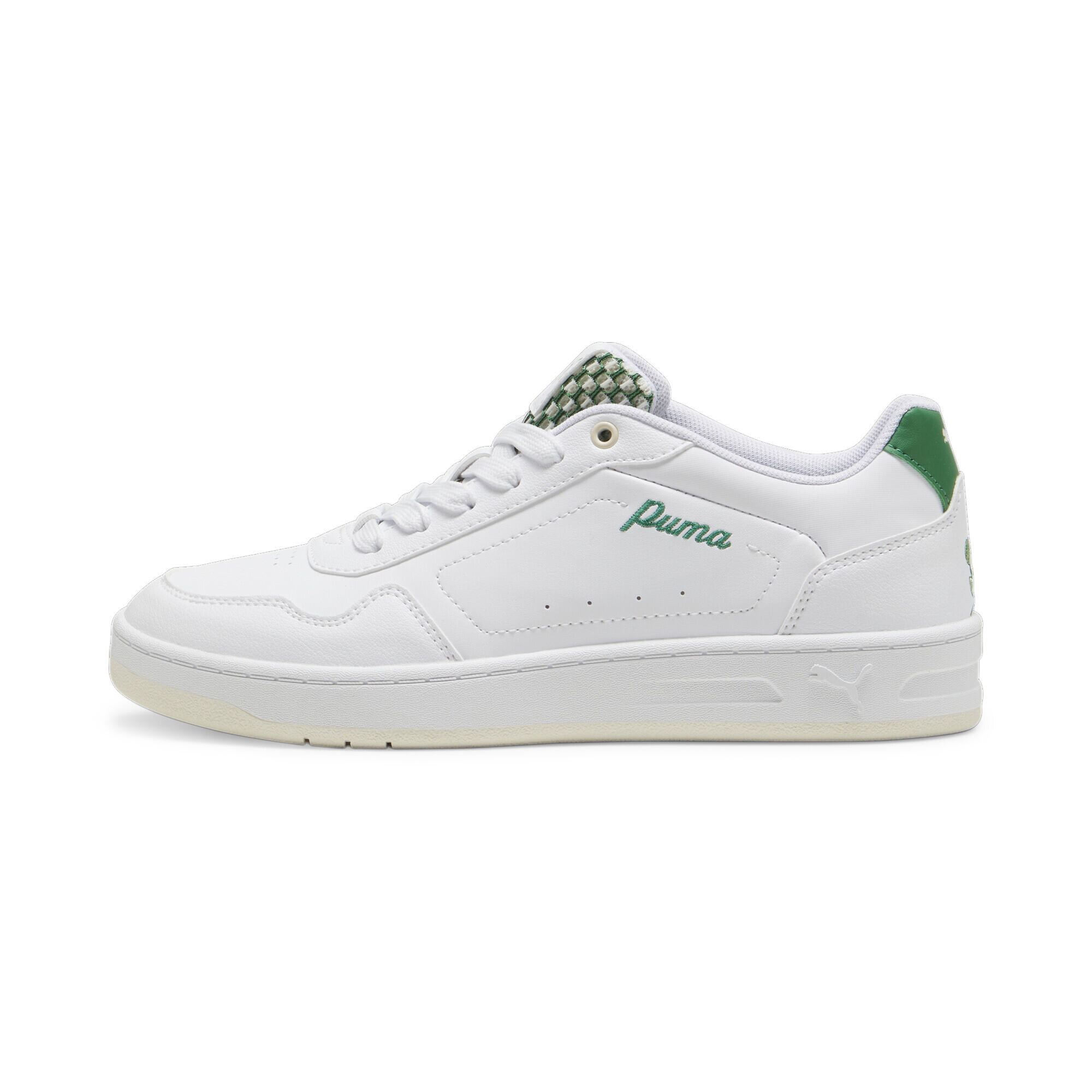 Tenis Mujer Court Classy Blossom PUMA White Archive Green 3/6