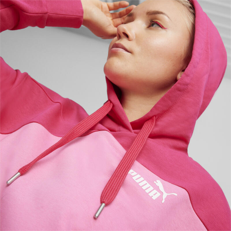 PUMA POWER hoodie voor dames PUMA Garnet Rose Pink