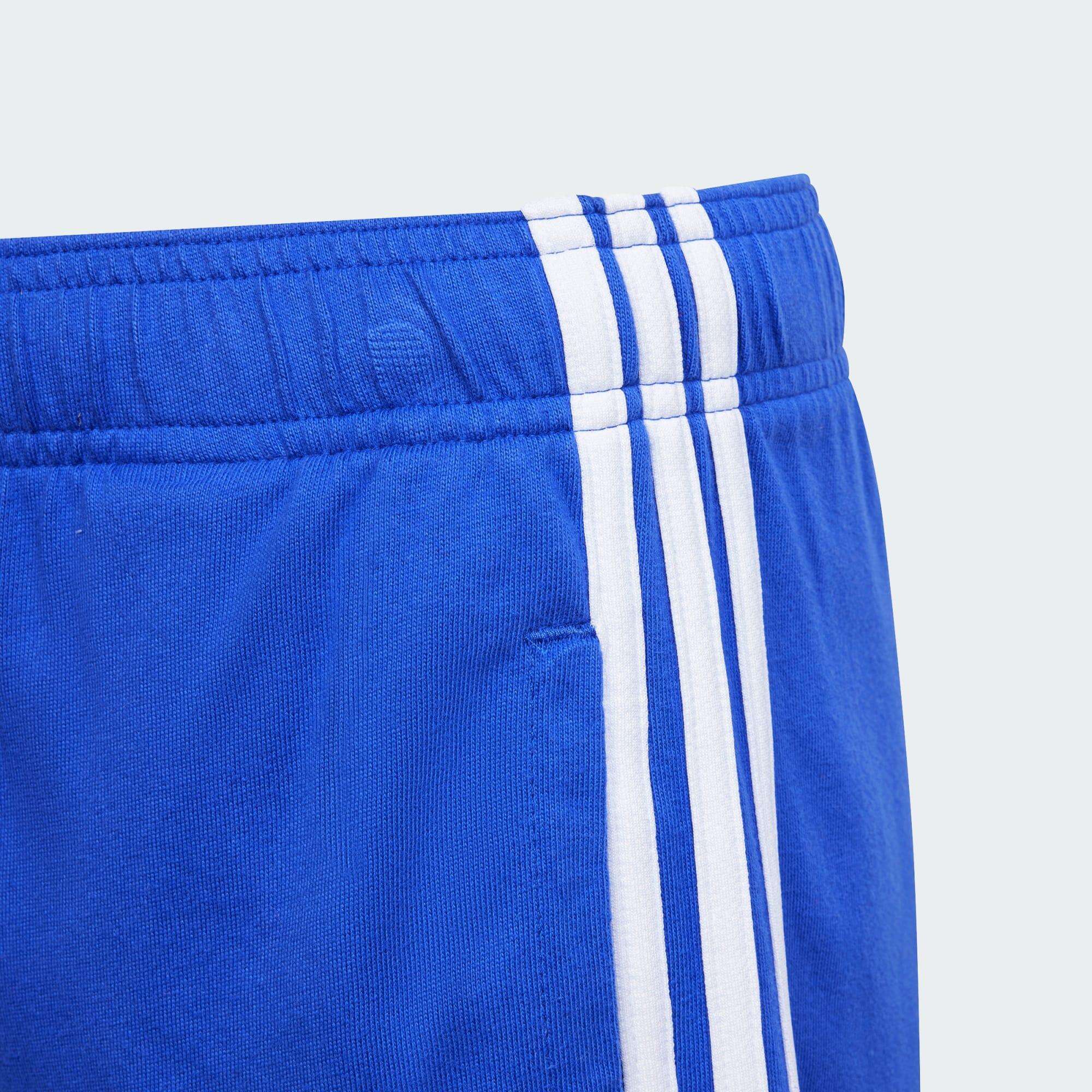 Essentials 3-Stripes Knit Shorts 7/7