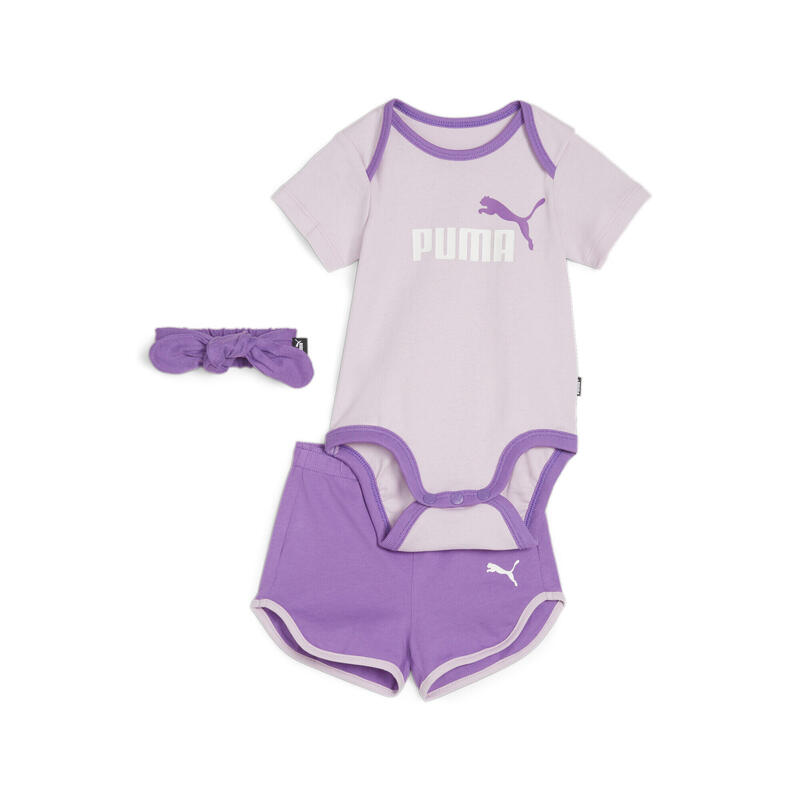 Minicats Bow Newborn set voor baby's PUMA Grape Mist Purple