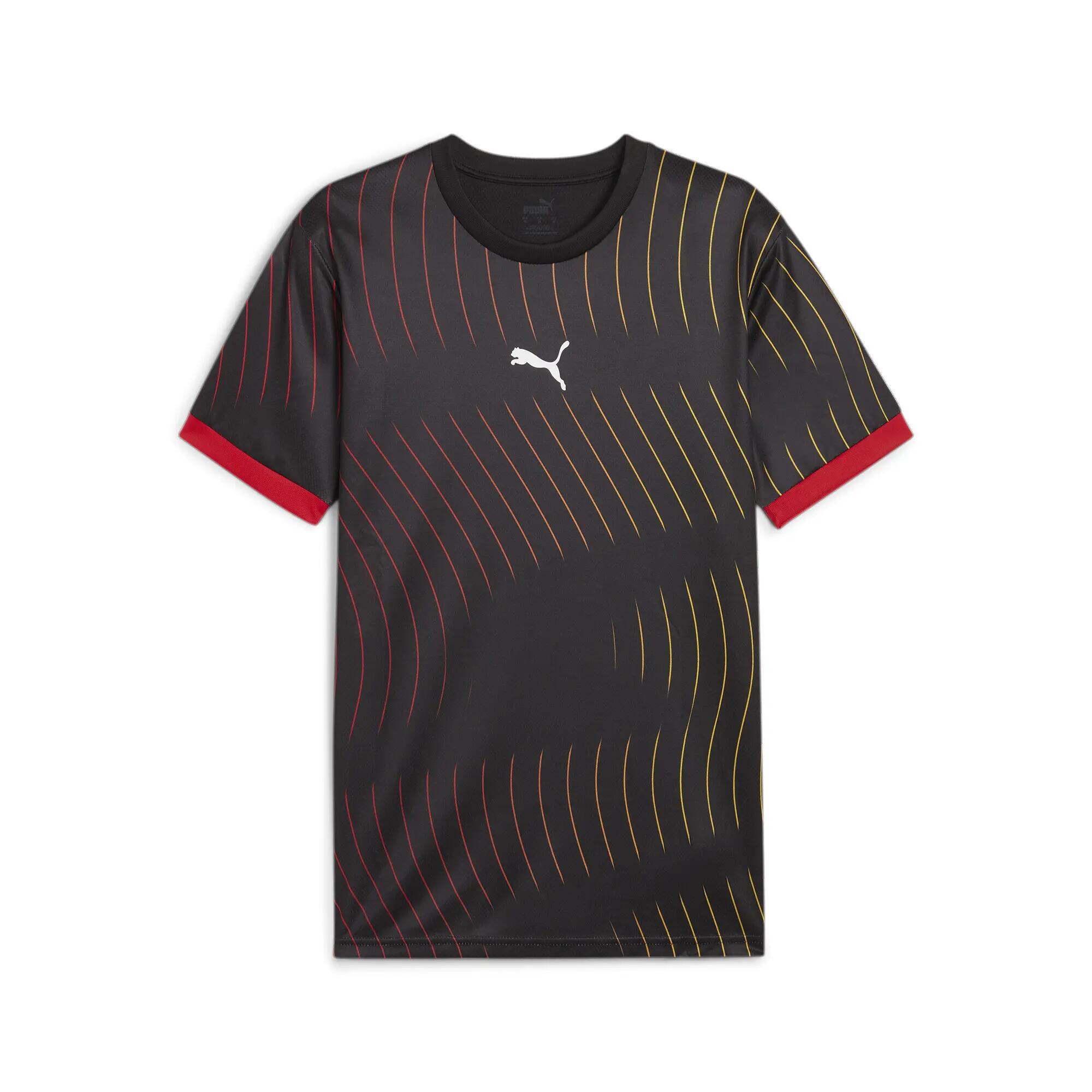 Maillot de handball Away 2024 Allemagne PUMA Black Red 1/1