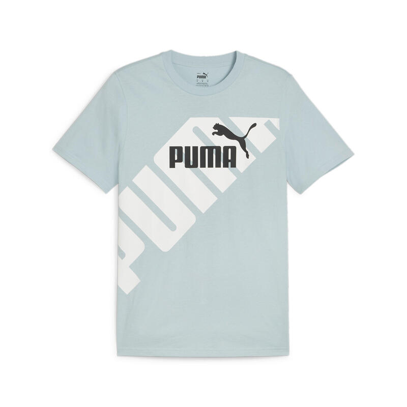 PUMA POWER T-shirt met print voor heren PUMA