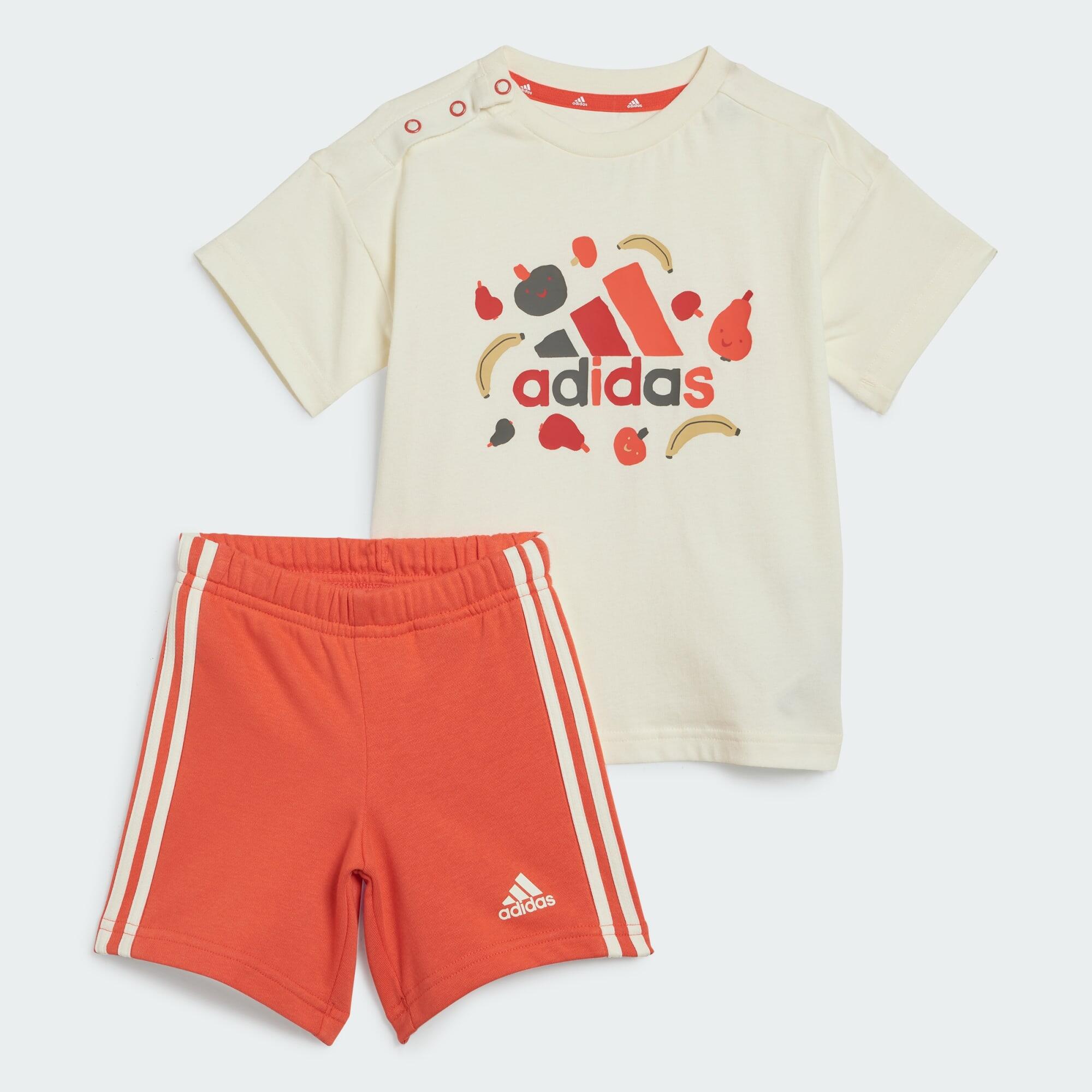 Essentials Allover Print Tee Set Kids 4/5