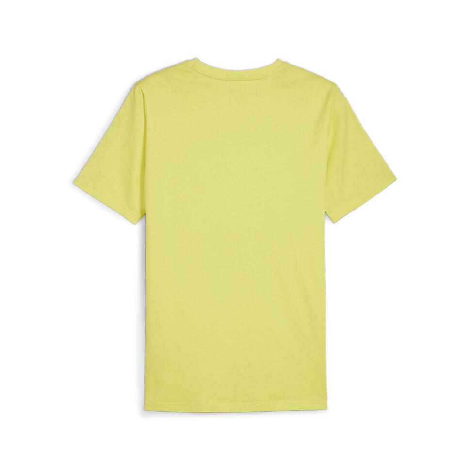 Męska koszulka Essentials+ Tape PUMA Lime Sheen Green
