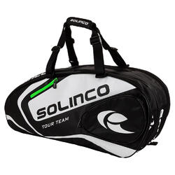 Solinco 6 Pack Tour Bag Black Green