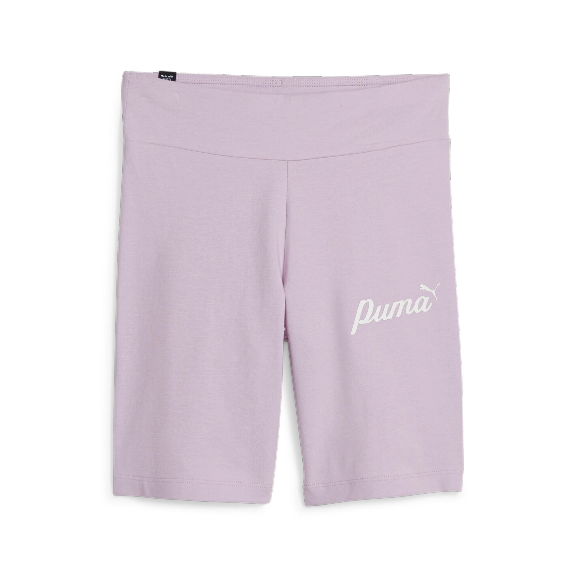 Leggings corti ESS+ Blossom da bambina PUMA Grape Mist Purple 1/5