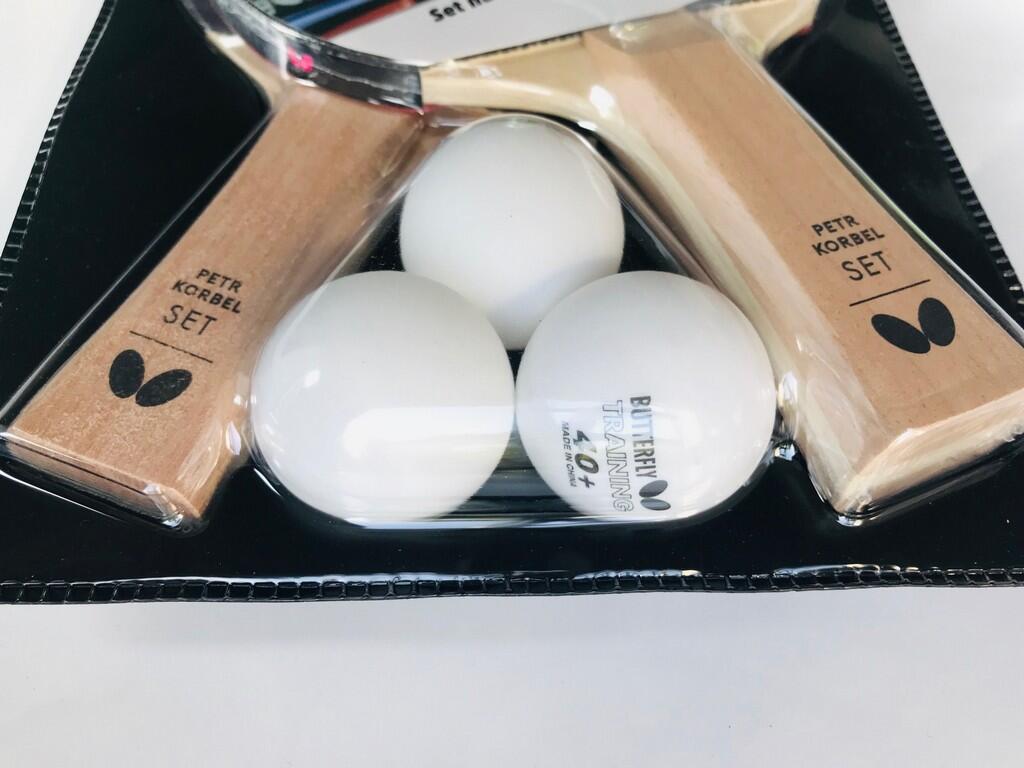 Pálka na stolní tenis Set Korbel 2/3