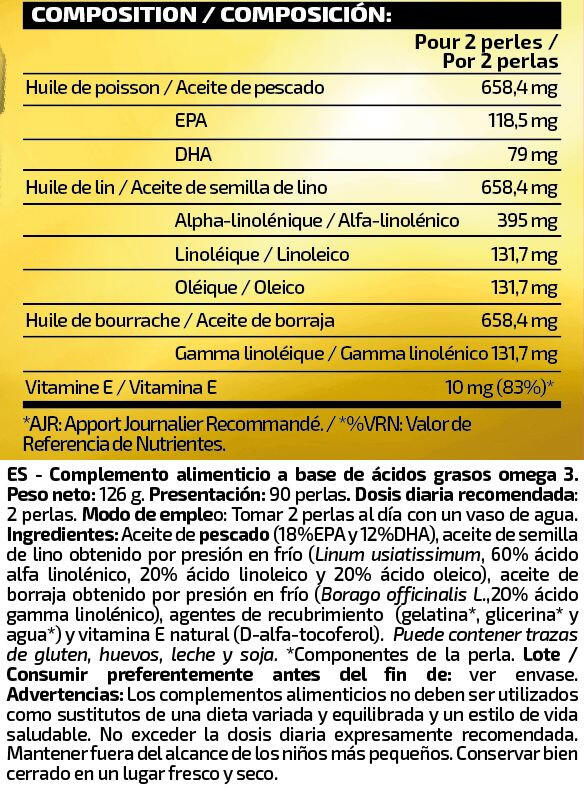 Omega 369 - 90 Softgels IO.Genix 4/5