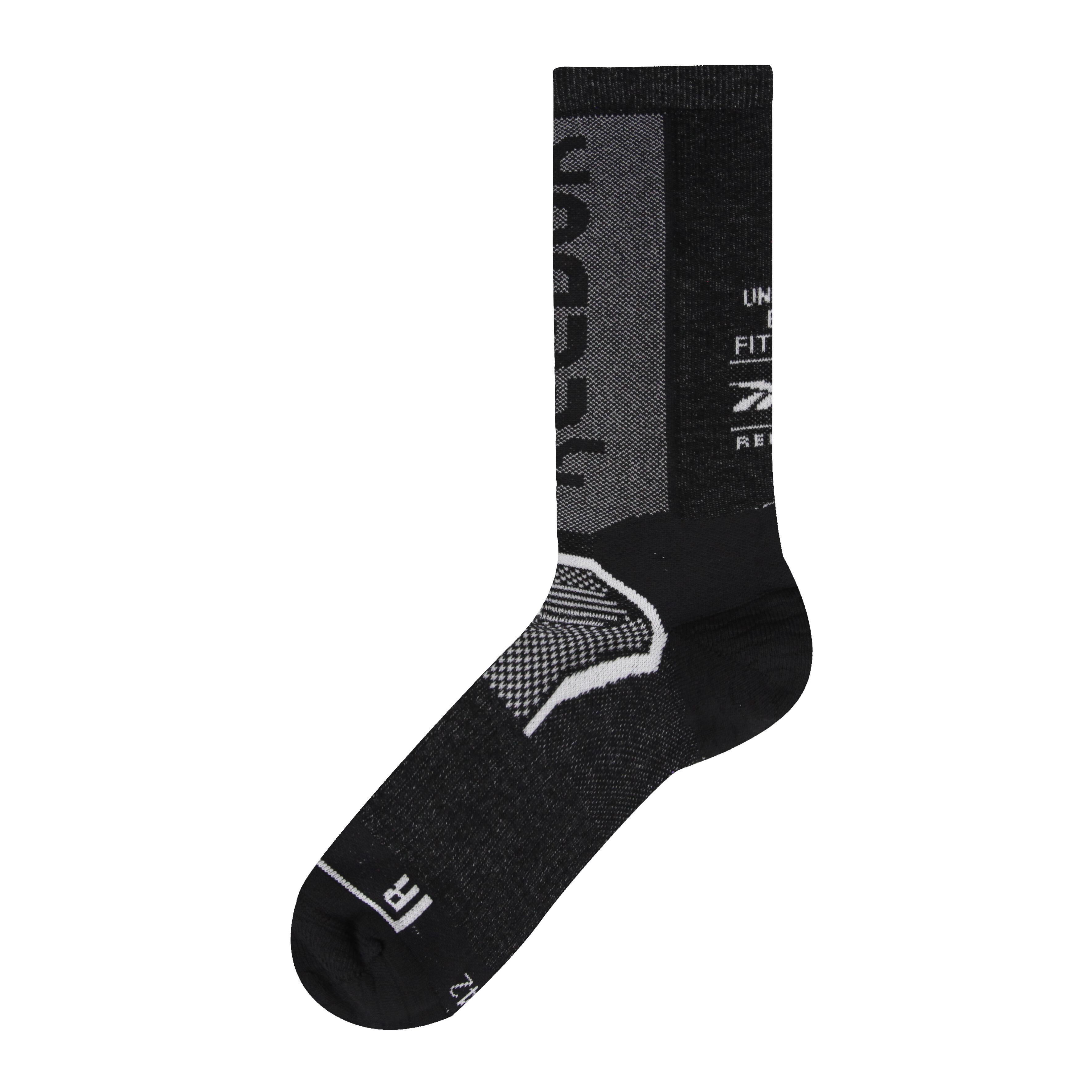 black reebok socks