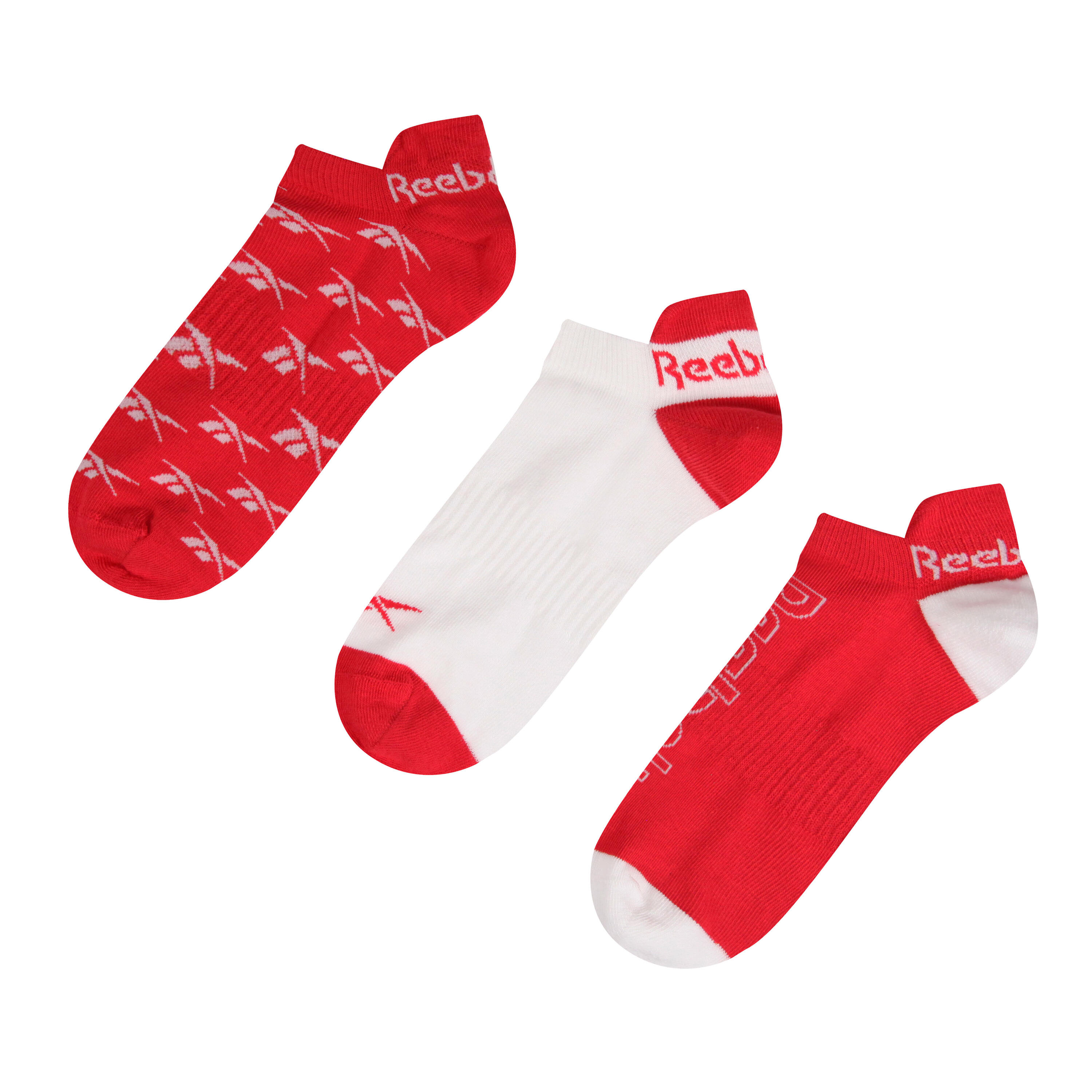 3 Pair Pack Low Cut Trainer Sports Socks With  Heel Tab And Seamless Toes 3/3