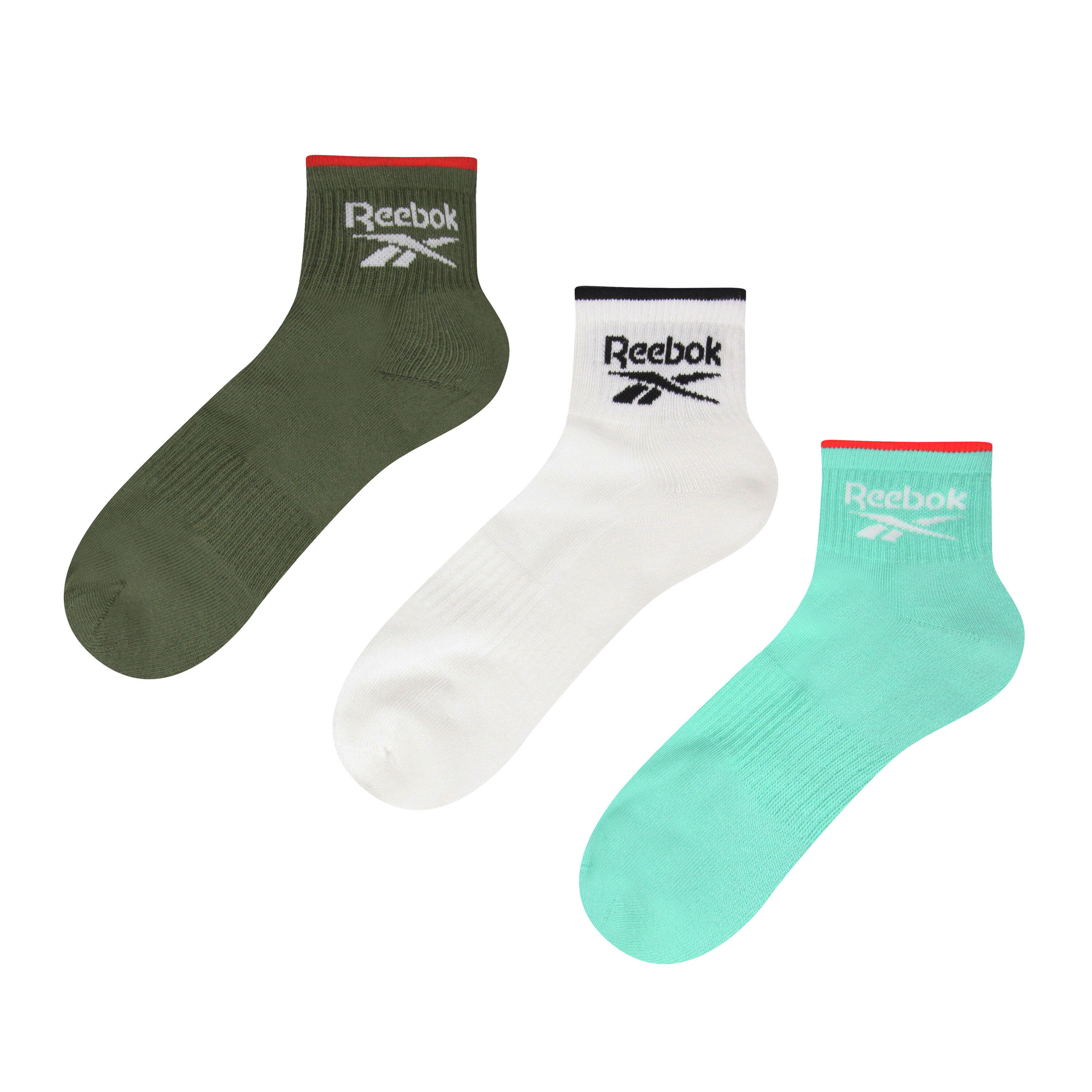 3 PairPack Quarter Length Ankle Sport Sock With Cushioned Sole And Seamless Toes 2/4