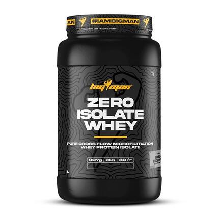 BigMan - Zero Isolate Whey 910 g - Proteina Isolate - Sabor: Chocolate