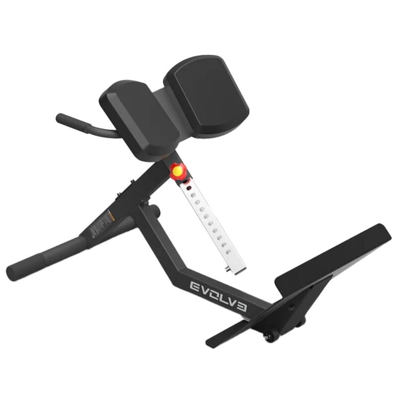 Professionele Hyperextension Bench - Evolve EC-280 - met wieltjes