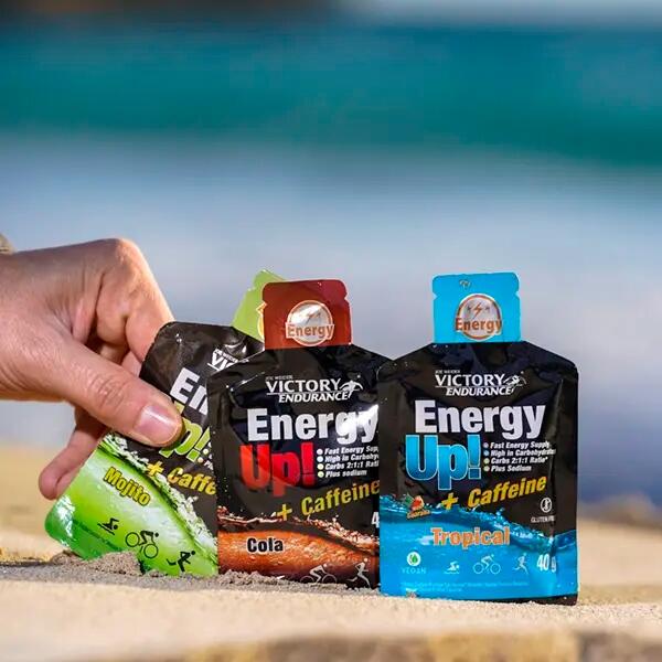 Gel Energy Up! con Cafeína - 40g Cola Victory Endurance 2/3