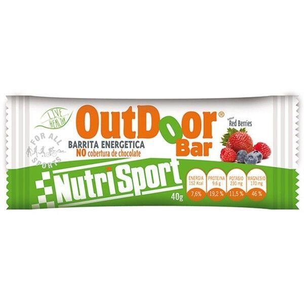 Nutrisport - Barra OutDoor - 1 barra x 40 gr - Deliciosa e energética