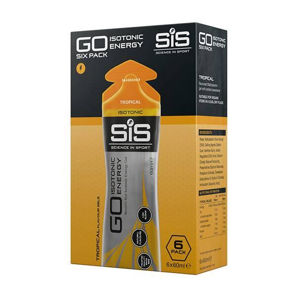 Gel énergétique Science in Sport Go Isotonic - Orange - 60 ml (x6) 2/3