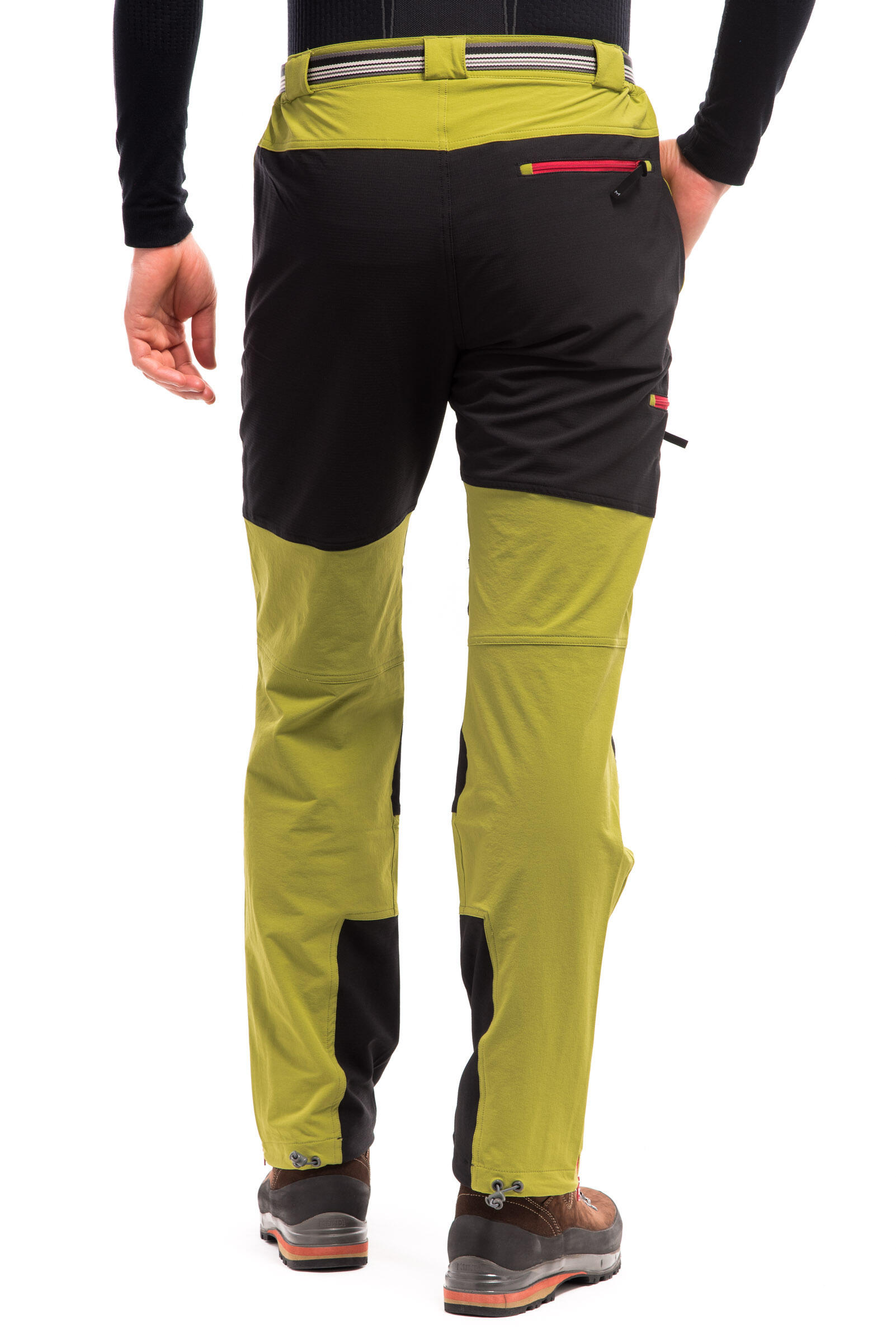 Pantaloni trekking uomo Milo Brenta verde S 3/6