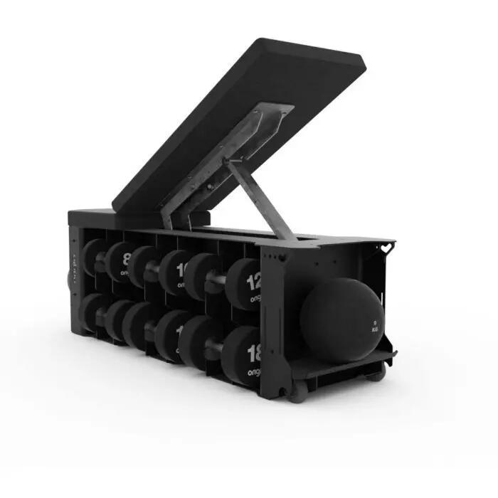 FITBOX Studio Bench (including Hex Dumbbell Catchers) 2/6