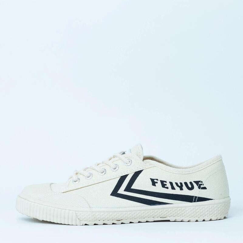 Nude Black Rubber Sole Walking Exercise Sneakers - Beige x Black