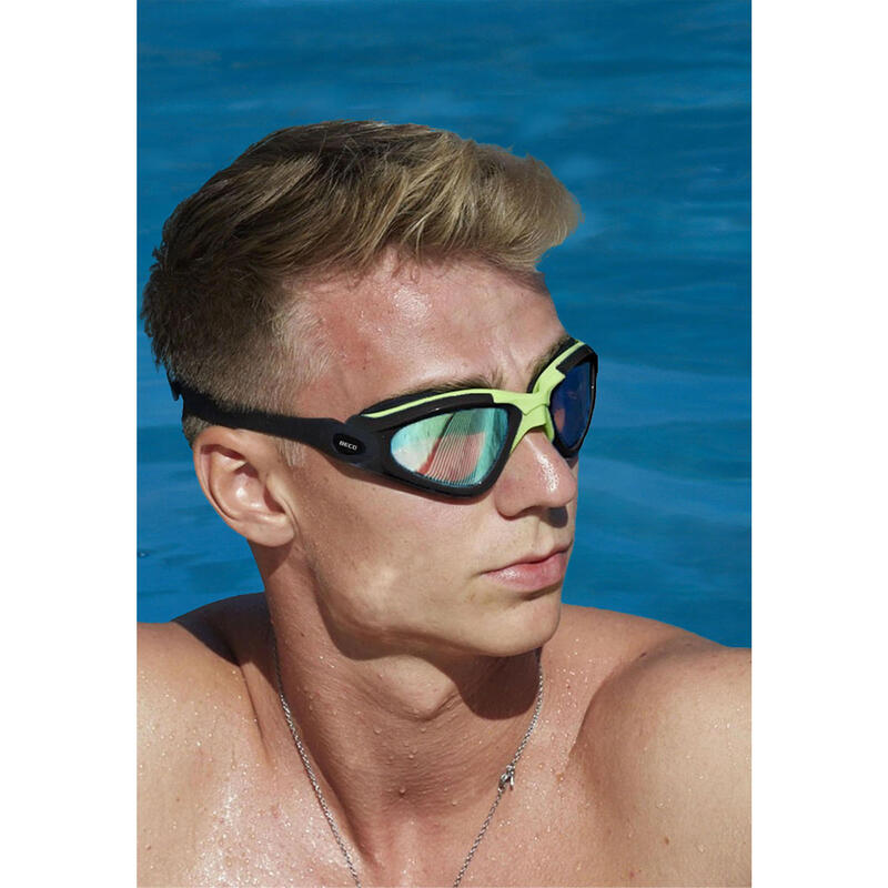 Ochelari de înot Beco Calais Mirror | negru